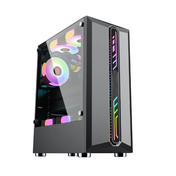 Computer Case Mid-Tower Desktop ATX Case USB 3.0 Ports