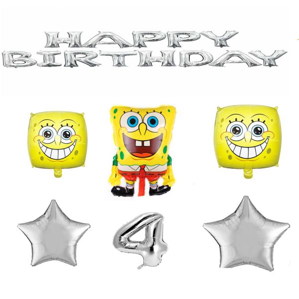 SpongeBob Balloon Set 4 years