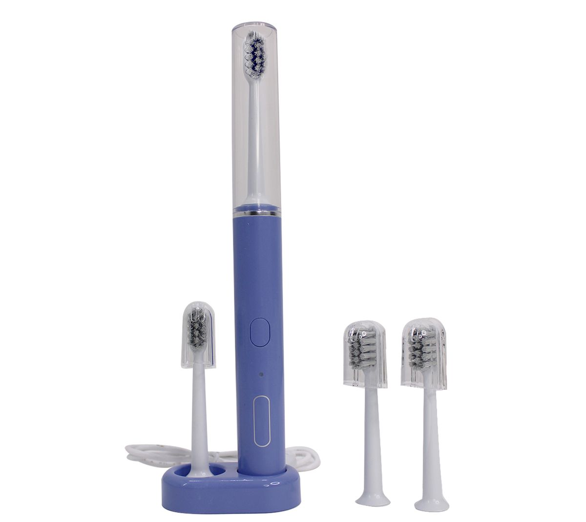 Sonic Rechargeable Electric Toothbrush with 3 Replacement Brush Heads