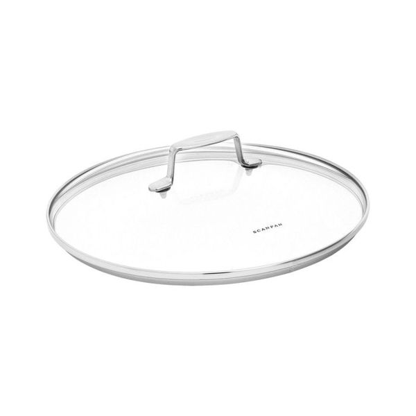 Scanpan - Impact Glass Lid, Tempered Glass, Stainless Steel Rim, Oven-Safe