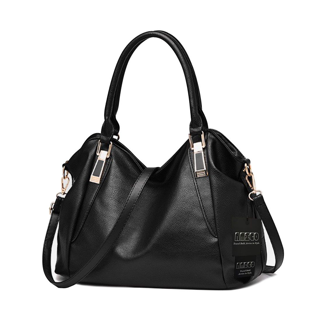 Women Handbags PU Leather Crossbody Shoulder Tote Bag Fashion for Lady