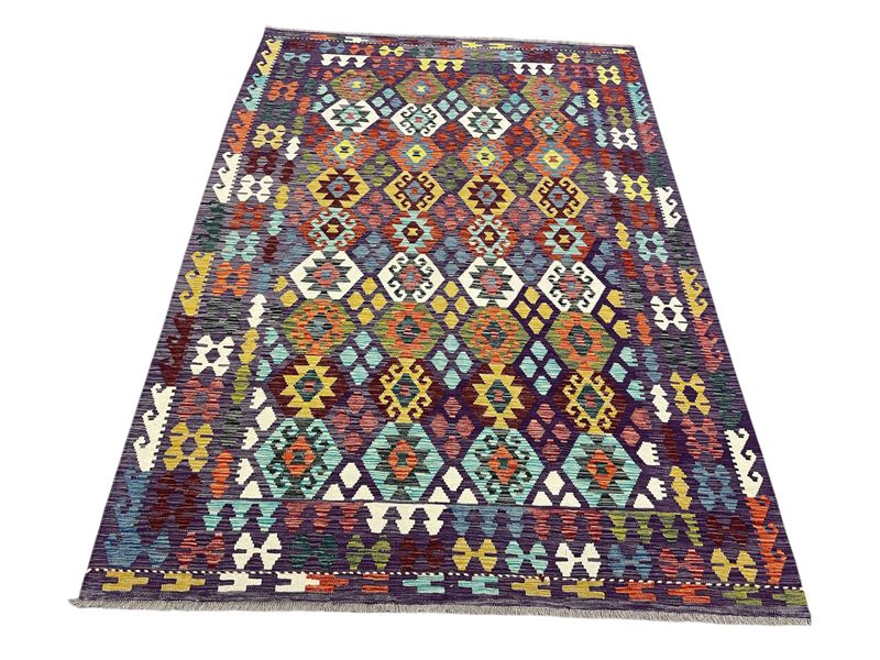 Afghan Handwoven Persian Choubi Kelim 300 x 209cm / 3 x 2m