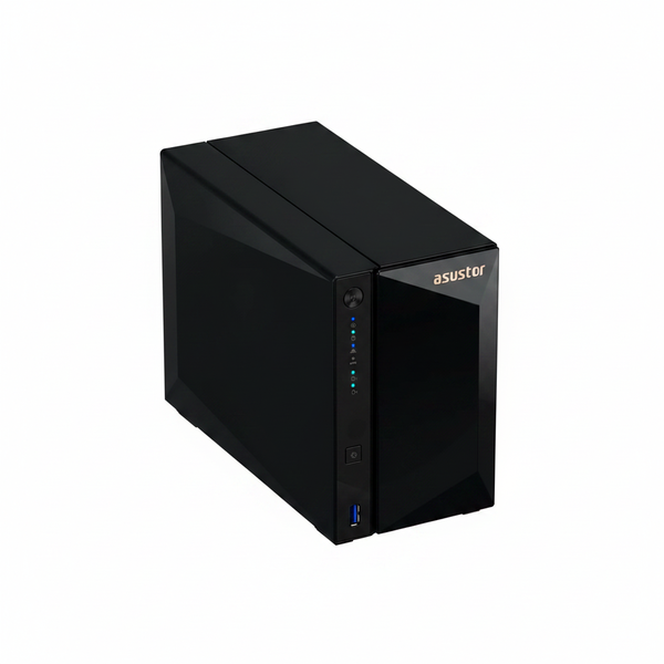 Asustor 2-Bay NAS Server with 36TB Capacity and Quad-Core Processor