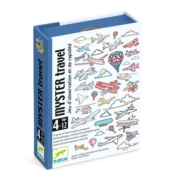 Djeco Card Game - Odd One Out - Myster Travel