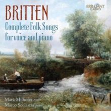 Britten: Complete Folk Songs for Voice and Piano (CD / Album)