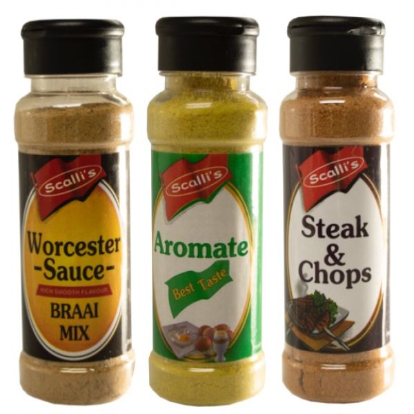Scalli’s Aromate, Steak &amp; Chops Value Pack - 3X200ml
