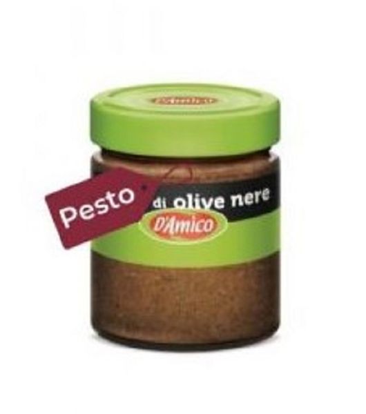 D'Amico - Black Olive Pesto 130g