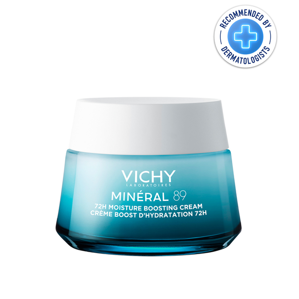 Vichy Mineral 89 72H Moisture Boosting Hyaluronic Acid Face Cream for Dehydrated Skin 50ml