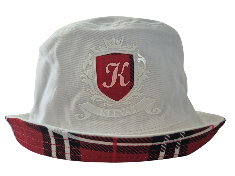 Klevas Bucket Hat White Reversible Modric White and Navy