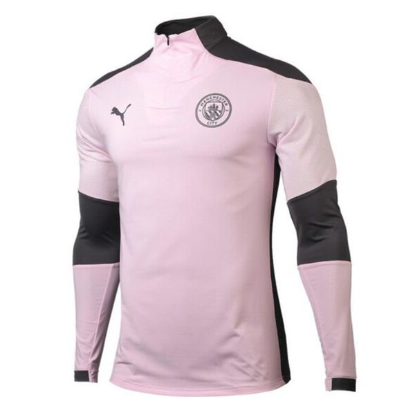 Manchester City Quarter Zip Top Pink