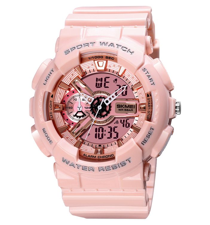 Ladies Shock Resistant Dual Time Chronograph Watch | Shop Today. Get it ...