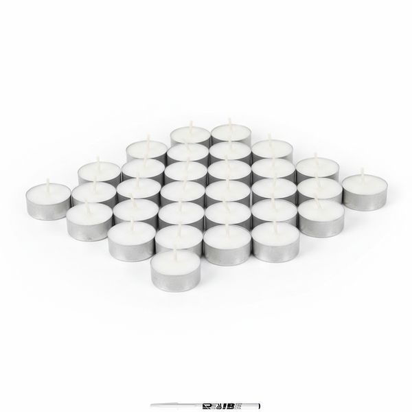25Pcs Tea Light Candles: Ambiance for Any Occasion &amp; Decor With ReVibe Pen