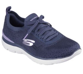 navy ladies sketchers