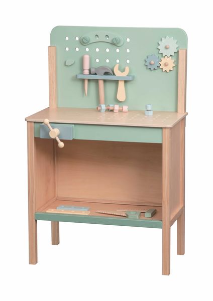 Wooden Tool Bench - 22 Pieces