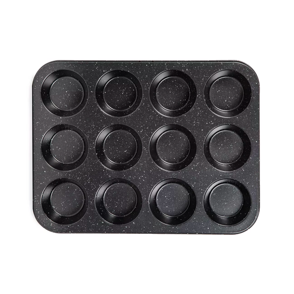 12 Hole Speckled Muffin Pan - 2 Pack