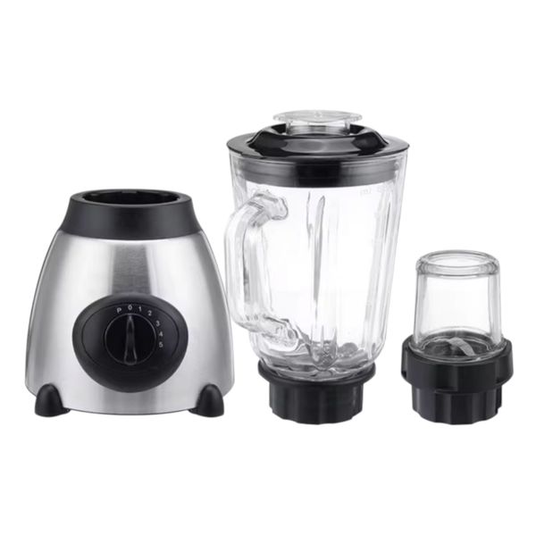 1000W 2-in-1 Blender &amp; Grinder | 1.5L Jug + 6-Blade Cup | 5 Speed + Pulse