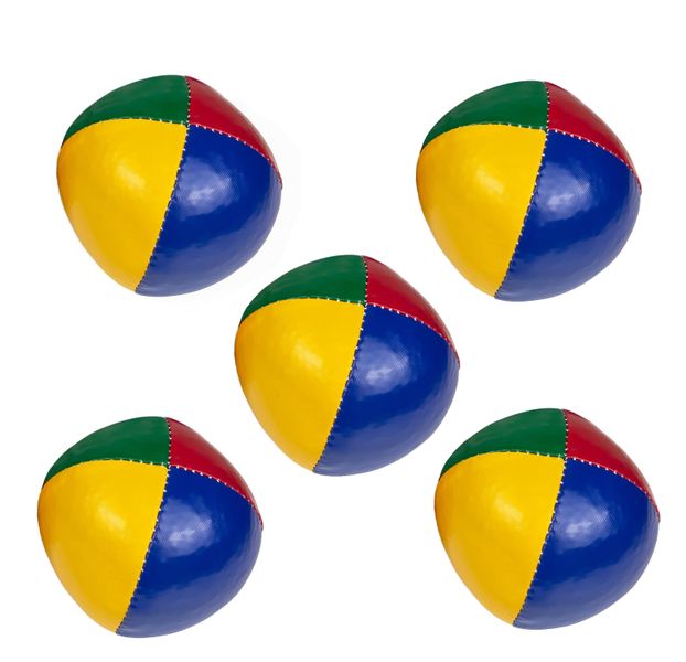 Juggling Balls Pack of 5 - Juggle Dream 70g Thuds - Beach