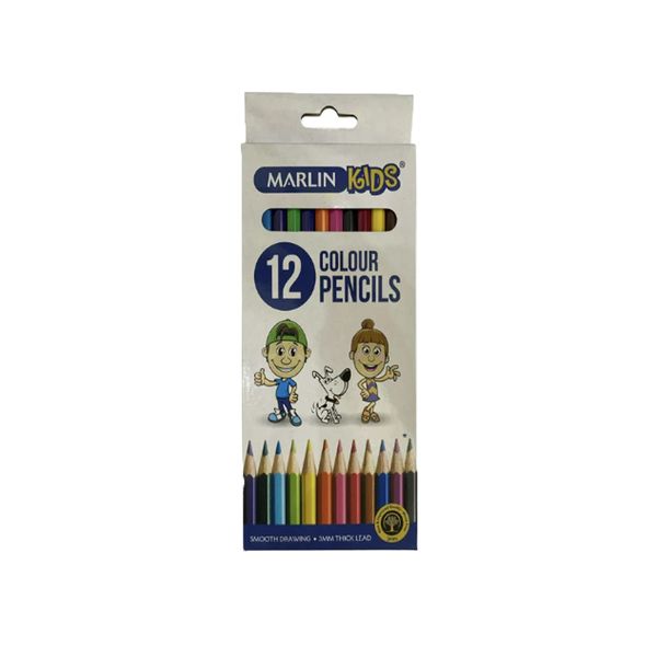 Marlin Colour Pencils - 1 x 12 pack