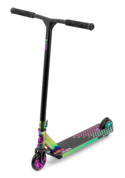2025 Slamm Assault Neochrome Stunt Scooter
