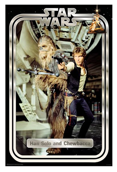Star Wars Classic - Han And Chewie Poster