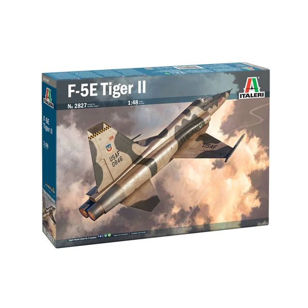 Italeri 1/48 Northrop F-5E Tiger II Plane Plastic Model Kit
