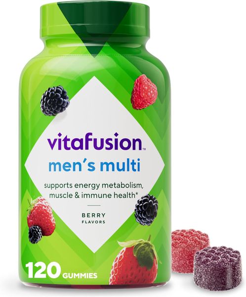 vitafusion Gummy Multivitamin Supplement for Men - 60 Servings