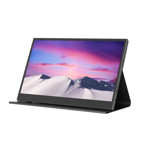 15.6" Portable LED Monitor - Full HD, USB-C &amp; HDMI, Ultra-Slim, MICROWORLD