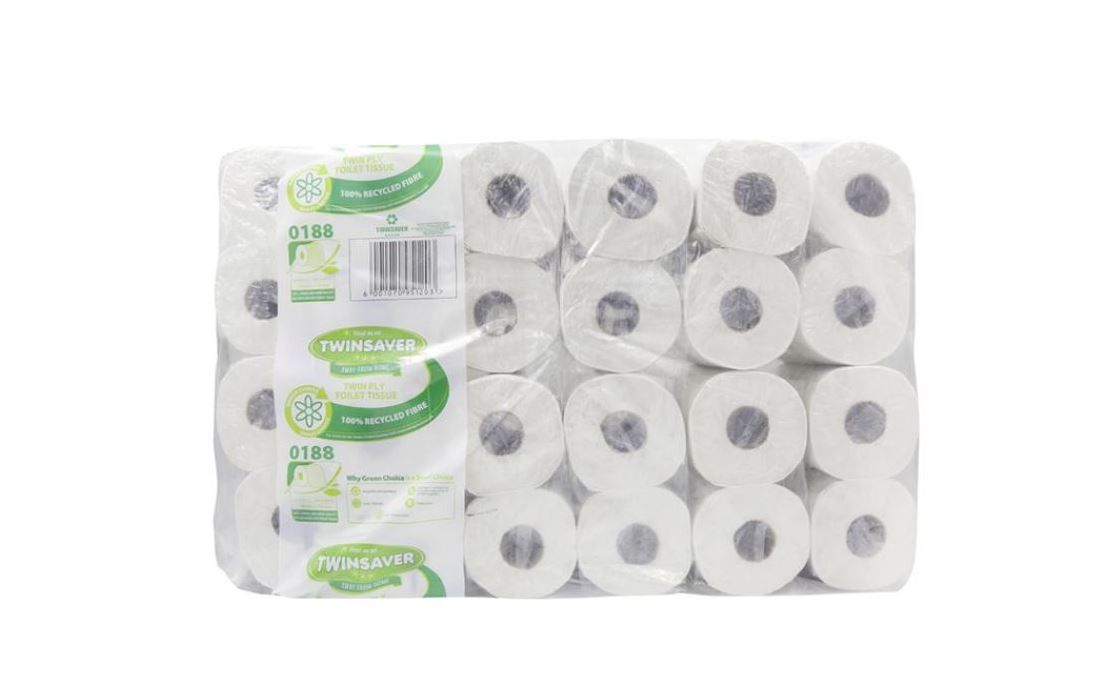 Twinsaver 1 Ply Toilet Tissue Pack of 48 Shop Today. Get it Tomorrow