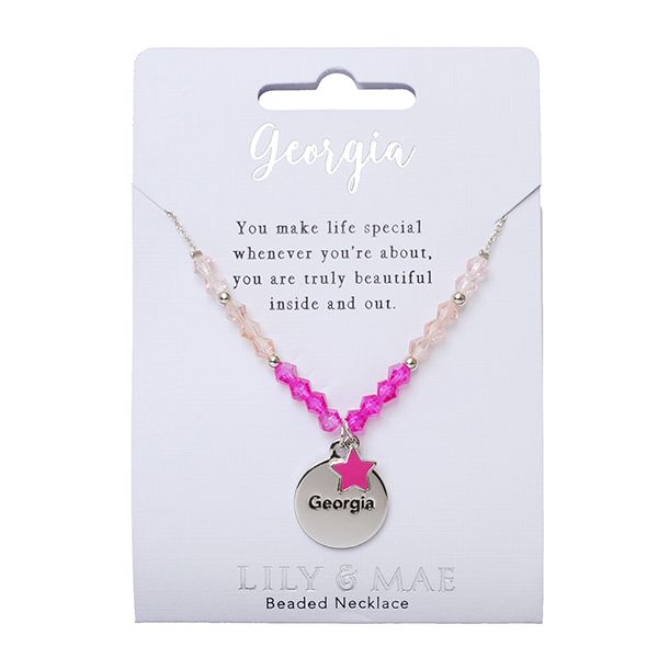 Lily &amp; Mae Beaded Necklace - Georgia