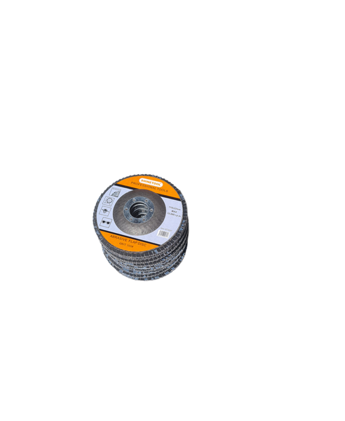Wow Tools Abrasive Flap Discs 100 Grit - Pack of 10