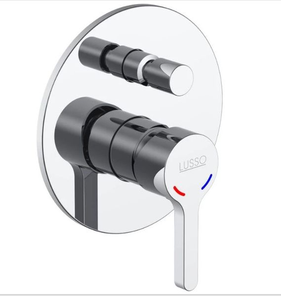 Lusso Tronto Concealed Diverter Mixer - Chrome (150 X 65 X 150mm)