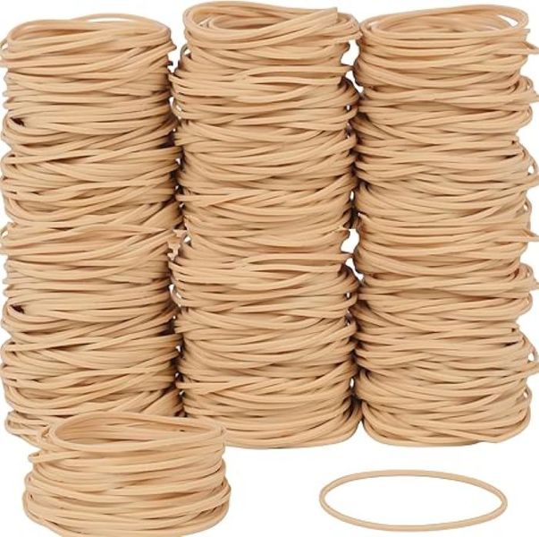 Beige Rubber Bands Size 19 - 200g Pack | Durable &amp; Multipurpose