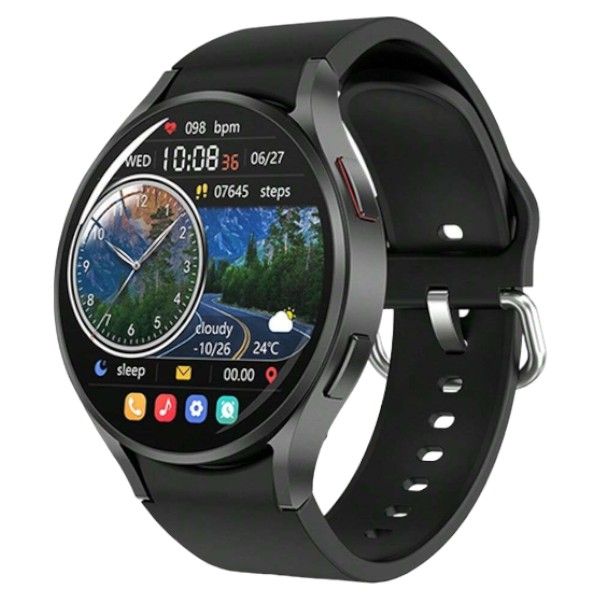 GEJIAN - IP68 Waterproof Smartwatch With Phone Finder - Black