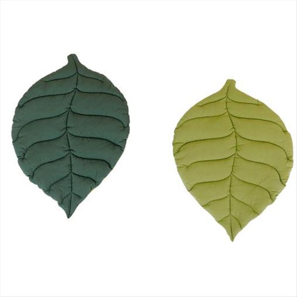 Pet Floor Mat Pure Cotton Thickened Cat Pet Mat Leaf Mat