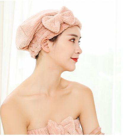 Towel discount hair cap