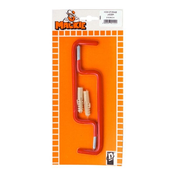 Mackie - Hook Storage - DIY - Ladder - Bulk Pack of 10