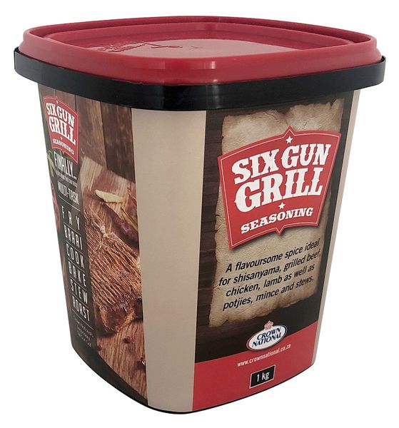 BBQ Six Gun Grill Tub - 1kg