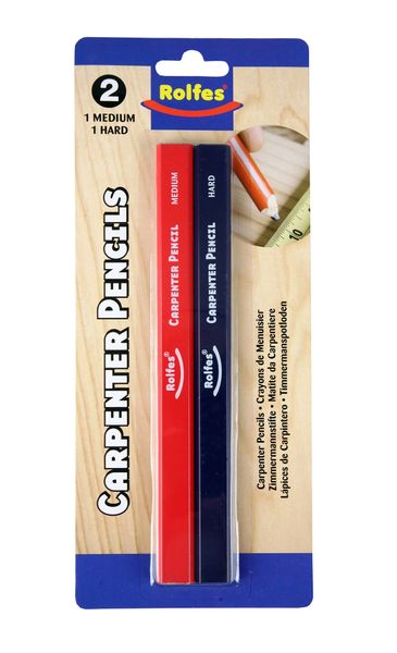 Rolfes® Carpenters Pencil Set - Pack of 10