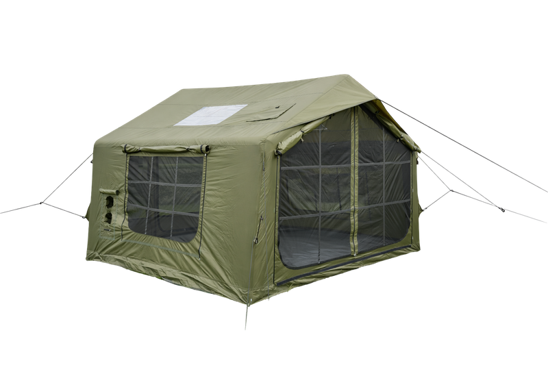 Luxury Inflatable Glamping Tent - Waterproof 6 Person Outdoor Shelter
