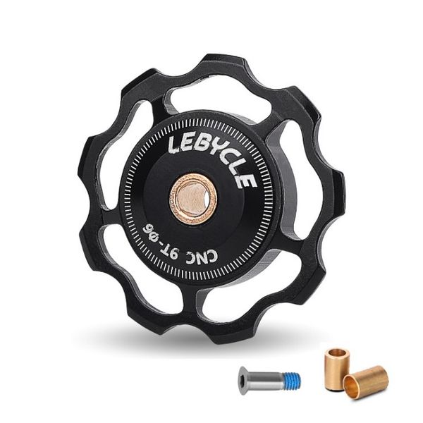 Lebycle 9T Aluminium Bicycle Derailleur Jockey Pulley Wheel
