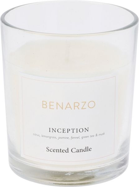Scented Candle in Glass Perfume Inception 170grams 8.5x8.5x10cm