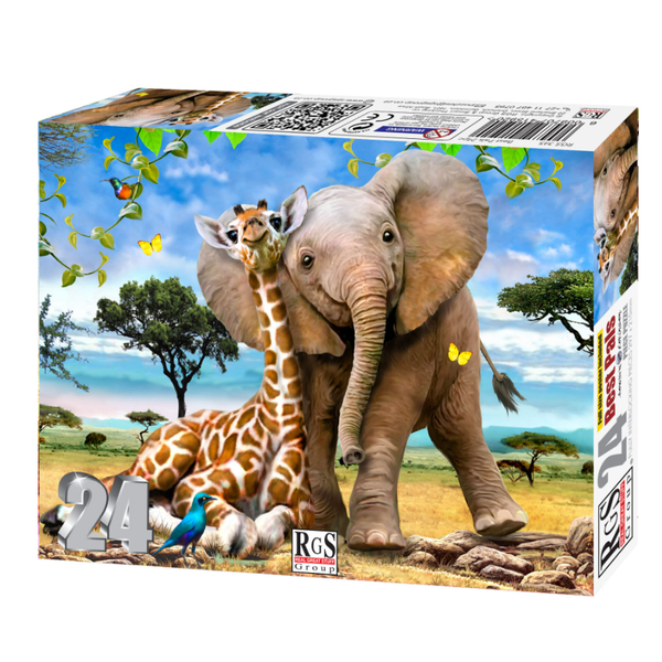 RGS - Best Pals Cardboard 24 Piece Puzzle