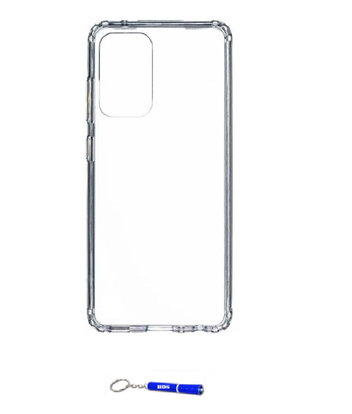 Clear Cover Shockproof Protective Case For Samsung galaxy A02S with CLM pen