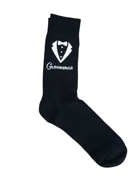 Men Black Ankle Socks - Grooms men