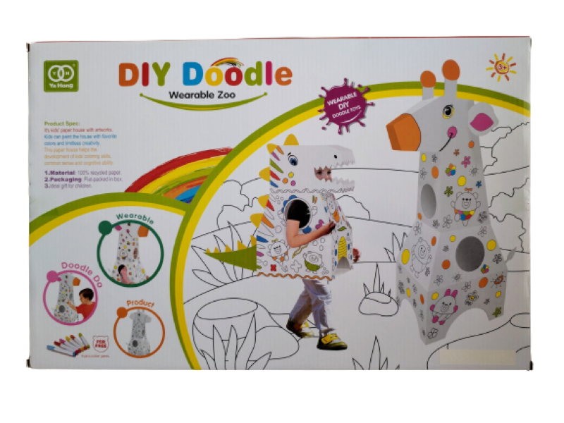 Children DIY Doodle Art Kit Girrafe Shop Today. Get it Tomorrow