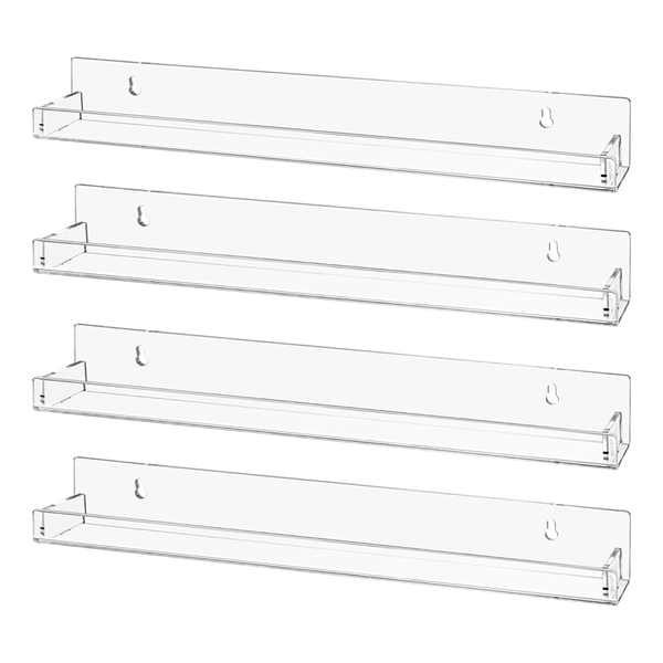 Transparent Paint Storage Box Wall-Mounted, Miniature Paint Rack