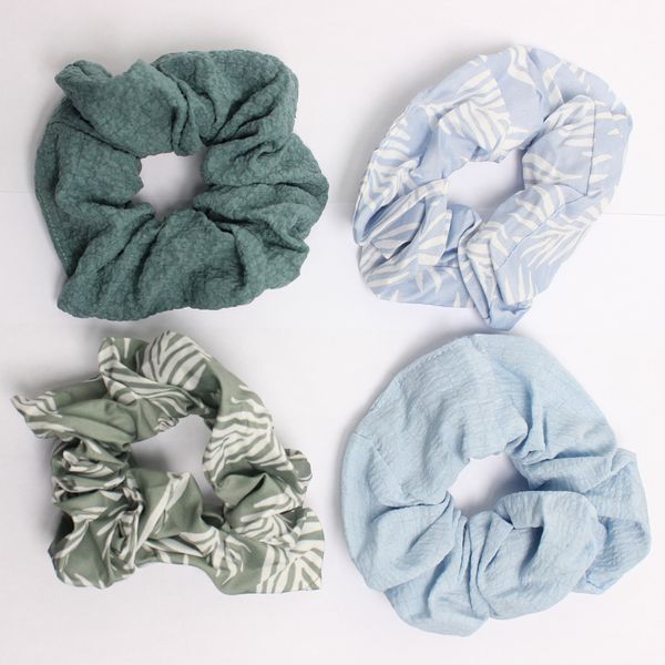 Purple &amp; Prose Ladies Scrunchies - Pack Of Four