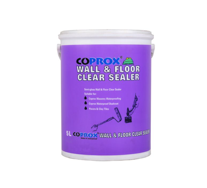 Coprox Wall &amp; Floor Clear Sealer 5L