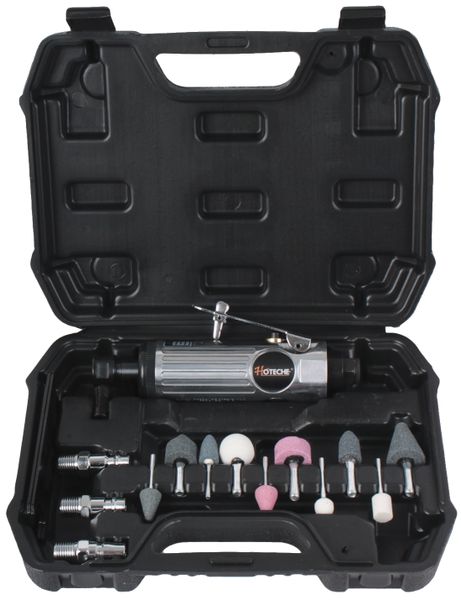 Hoteche 16 Piece 1/4 Inch Air Die Grinder Kit