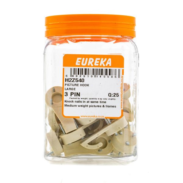 EUREKA Picture Hook 3PIN Q:25 H2Z540